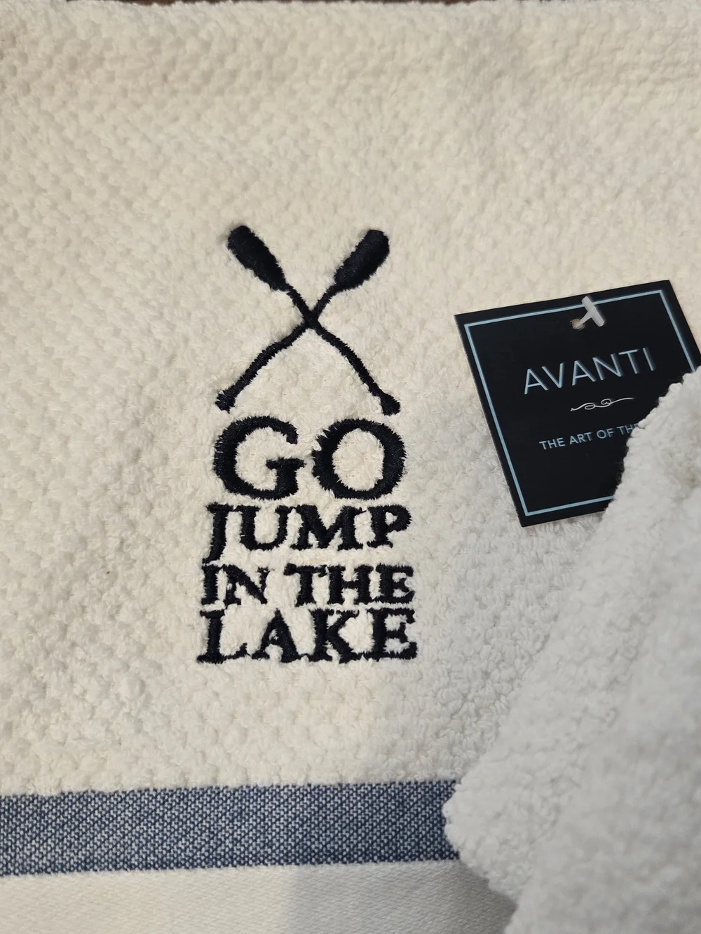 Lake Theme Bathroom Accessories,  Towel Set and Decor